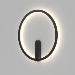 DK5035-BK Бра ROUND со светодиодом, IP20, 24W, 3000/4000/6500K, черный, алюминий в Красноуральске - krasnouralsk.mebel24.online | фото