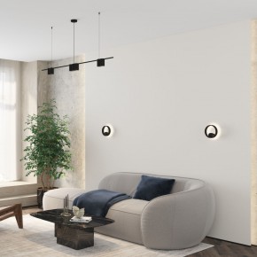 DK5060-BK Бра ORBIT, IP20, 3000К, LED, 10 Вт, черный матовый, алюминий в Красноуральске - krasnouralsk.mebel24.online | фото 6
