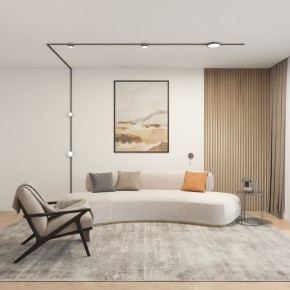 DK5072-DN Бра SHINE WALL со светодиодом, D104*H68, IP20, 3000К, 3W, RA?90, темный никель, алюминий в Красноуральске - krasnouralsk.mebel24.online | фото 5