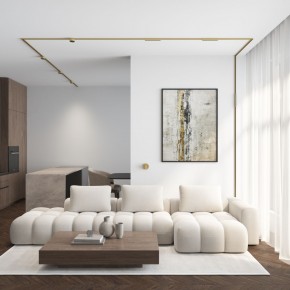 DK5072-SB Бра SHINE WALL со светодиодом, D104*H68, IP20, 3000К, 3W, RA?90, сатинированная латунь, алюминий в Красноуральске - krasnouralsk.mebel24.online | фото 6