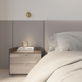 DK5072-SB Бра SHINE WALL со светодиодом, D104*H68, IP20, 3000К, 3W, RA?90, сатинированная латунь, алюминий в Красноуральске - krasnouralsk.mebel24.online | фото 9