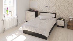 Фиеста Кровать 1200, цвет венге/дуб лоредо, ШхГхВ 123,5х203,5х80 см., сп.м. 1200х2000 мм., без матраса, основание есть в Красноуральске - krasnouralsk.mebel24.online | фото 5