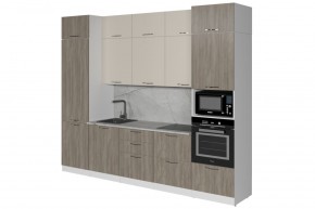 ФЬЮДЖИ Кухонный гарнитур Экстра (3000 мм) в Красноуральске - krasnouralsk.mebel24.online | фото 4