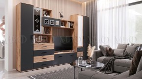 БЕЛЛА Гостиная (модульная) графит в Красноуральске - krasnouralsk.mebel24.online | фото 1