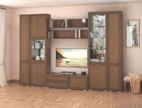 Гостиная-горка Ливорно орех в Красноуральске - krasnouralsk.mebel24.online | фото 4