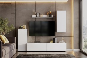 Гостиная МГС 10 (Белый текстурный) в Красноуральске - krasnouralsk.mebel24.online | фото 1