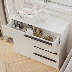 Комод Айрон КМ-02 (белый) в Красноуральске - krasnouralsk.mebel24.online | фото 3