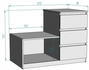 Комод Мальта K207 в Красноуральске - krasnouralsk.mebel24.online | фото 2