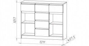 НИЦЦА-6 Комод (НЦ.06) в Красноуральске - krasnouralsk.mebel24.online | фото 2