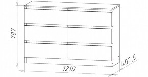 НИЦЦА-7 Комод (НЦ.07) в Красноуральске - krasnouralsk.mebel24.online | фото 3