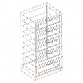 Комод "СА-03" Александрия в Красноуральске - krasnouralsk.mebel24.online | фото 3