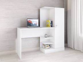 Компьютерный стол Квартет-6 Белый в Красноуральске - krasnouralsk.mebel24.online | фото