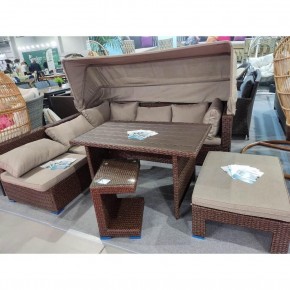 Комплект мебели с диваном AFM-320B-T320 Brown в Красноуральске - krasnouralsk.mebel24.online | фото 2