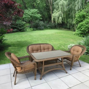 Комплект плетеной мебели T130/LV-520BB-Beige_Beige в Красноуральске - krasnouralsk.mebel24.online | фото 2