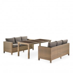 Комплект плетеной мебели T365/S65B-W65 Light Brown в Красноуральске - krasnouralsk.mebel24.online | фото 1