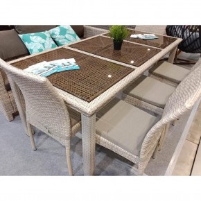 Комплект плетеной мебели T365/Y380C-W85 Latte (8+1) + подушки в Красноуральске - krasnouralsk.mebel24.online | фото 2
