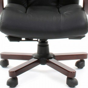 Кресло для руководителя Chairman 421 черный/орех темный, черный в Красноуральске - krasnouralsk.mebel24.online | фото 4