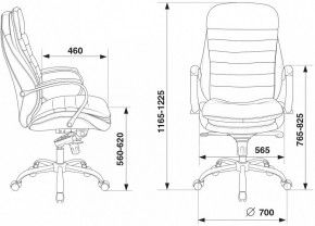 Кресло для руководителя T-9950/Black в Красноуральске - krasnouralsk.mebel24.online | фото 6