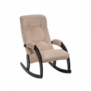 Кресло-качалка Модель 67 Венге, ткань V 18 в Красноуральске - krasnouralsk.mebel24.online | фото 2