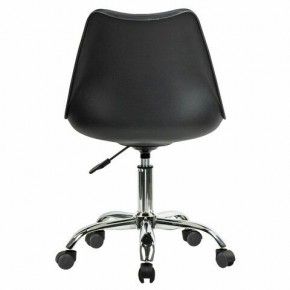 Кресло стул BRABIX "Eames MG-310 CH", хром, пластик черный, экокожа черная, 532925 в Красноуральске - krasnouralsk.mebel24.online | фото 4