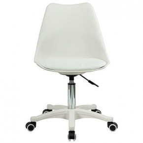 Кресло стул BRABIX "Eames MG-310 PL", пластик белый, экокожа белая, 532926 в Красноуральске - krasnouralsk.mebel24.online | фото 1