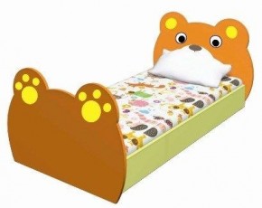 Кровать детская Медвежонок К-1V МДФ (600*1400) в Красноуральске - krasnouralsk.mebel24.online | фото