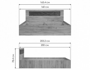 Кровать двуспальная Taika в Красноуральске - krasnouralsk.mebel24.online | фото 12