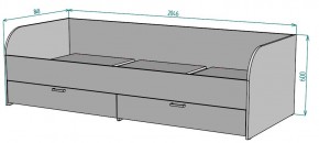 Кровать Ольга L54 (800*2000) в Красноуральске - krasnouralsk.mebel24.online | фото 2