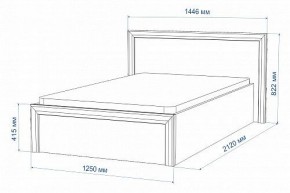 Кровать полутораспальная Нобиле Кр-120 в Красноуральске - krasnouralsk.mebel24.online | фото 3