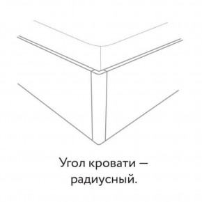 НАОМИ Кровать БЕЗ основания 1600х2000 в Красноуральске - krasnouralsk.mebel24.online | фото 3