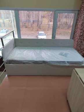 Кровать Зарина угловая Newtone light beige угол левый в Красноуральске - krasnouralsk.mebel24.online | фото 3