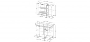 Кухонный гарнитур Белый Глянец 1000 (Стол. 26мм) в Красноуральске - krasnouralsk.mebel24.online | фото 3