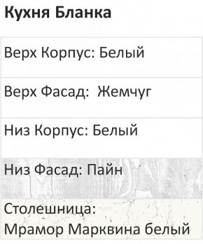 Кухонный гарнитур Бланка 2800 (Стол. 26мм) в Красноуральске - krasnouralsk.mebel24.online | фото 3