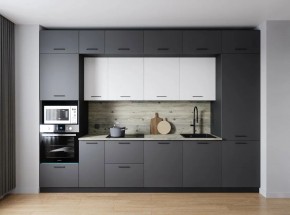 Кухонный гарнитур Меренга 3400 (Стол. 38мм) в Красноуральске - krasnouralsk.mebel24.online | фото