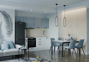 Кухонный гарнитур Ниагара 2550 (Стол. 26мм) в Красноуральске - krasnouralsk.mebel24.online | фото
