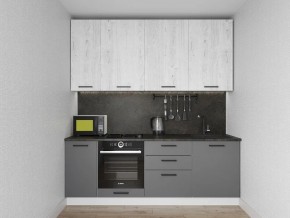 Кухонный гарнитур Санторини 2200 h 950 (Стол. 38мм) в Красноуральске - krasnouralsk.mebel24.online | фото