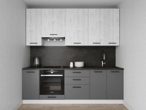 Кухонный гарнитур Санторини 2400 h950 (Стол. 26мм) в Красноуральске - krasnouralsk.mebel24.online | фото