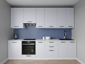 Кухонный гарнитур Смоки 2400 h950 (Стол. 26мм) в Красноуральске - krasnouralsk.mebel24.online | фото