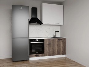 Кухонный гарнитур Старое Дерево 1600 h950 (Стол. 26мм) в Красноуральске - krasnouralsk.mebel24.online | фото