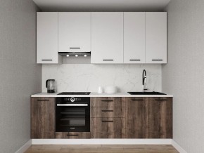 Кухонный гарнитур Старое Дерево 2400 h950 (Стол. 26мм) в Красноуральске - krasnouralsk.mebel24.online | фото