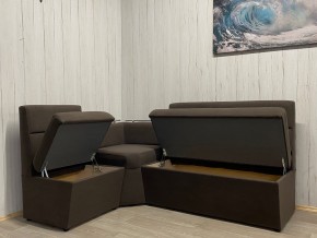 Кухонный уголок УЮТ низкий сектор (ППУ) велюр Luma 12 в Красноуральске - krasnouralsk.mebel24.online | фото 2