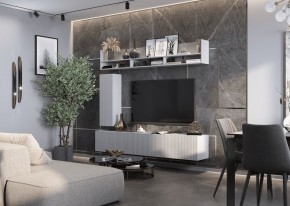 КВИНТА Гостиная 1600 (белый лофт) в Красноуральске - krasnouralsk.mebel24.online | фото 1