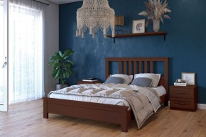 ЛАУРА Кровать из массива 1400 в Красноуральске - krasnouralsk.mebel24.online | фото 1