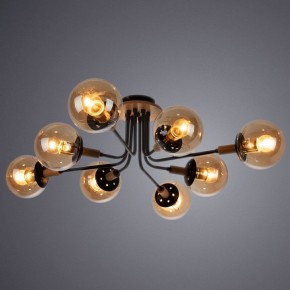 Люстра на штанге Arte Lamp Oxford A2716PL-8BK в Красноуральске - krasnouralsk.mebel24.online | фото 2
