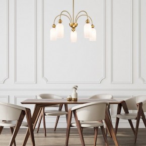 Люстра на штанге Escada Ode 686/5PL Copper в Красноуральске - krasnouralsk.mebel24.online | фото 3