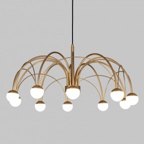 Люстра на штанге Eurosvet Ragno 90030/10 LED золото в Красноуральске - krasnouralsk.mebel24.online | фото 4