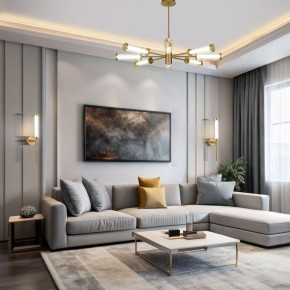 Люстра на штанге Eurosvet Stark 50386 LED латунь в Красноуральске - krasnouralsk.mebel24.online | фото 3