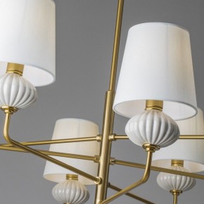 Люстра на штанге Freya Ceramics FR2029PL-08BS в Красноуральске - krasnouralsk.mebel24.online | фото 7
