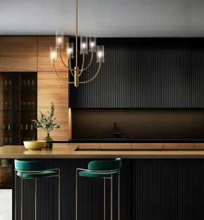 Люстра на штанге Maytoni Arco MOD223PL-06BS в Красноуральске - krasnouralsk.mebel24.online | фото 6
