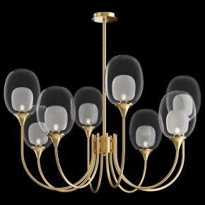 Люстра на штанге Maytoni Aura MOD016PL-08BS в Красноуральске - krasnouralsk.mebel24.online | фото 2